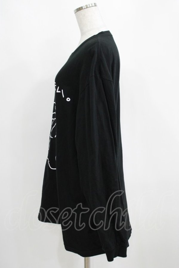画像2: NieR Clothing / COTTON LONG CUTSEW XL 黒 H-25-03-31-049-PU-TO-KB-ZI (2)