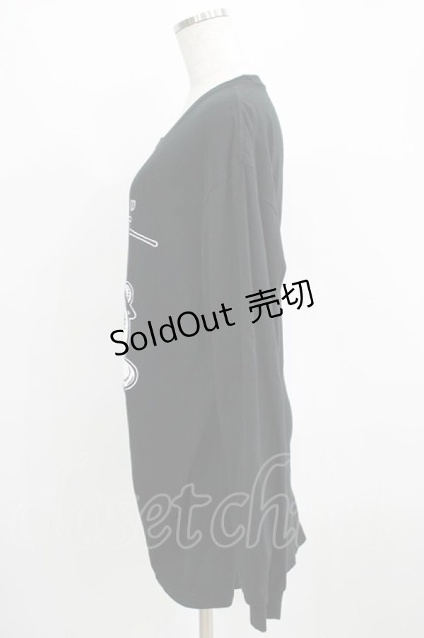 画像2: NieR Clothing / COTTON LONG CUTSEW XL 黒 H-25-03-31-051-PU-TO-KB-ZH (2)