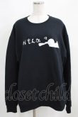 画像1: NieR Clothing / プリントSWEAT  L 黒 H-25-03-31-053-PU-TO-KB-ZH (1)