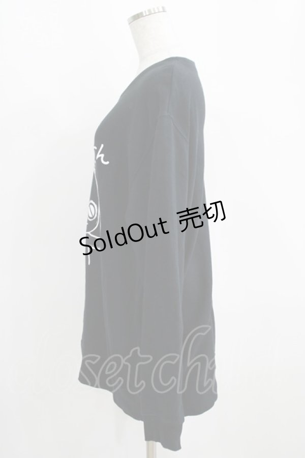 画像2: NieR Clothing / プリントSWEAT  XL 黒 H-25-03-31-054-PU-TO-KB-ZH (2)