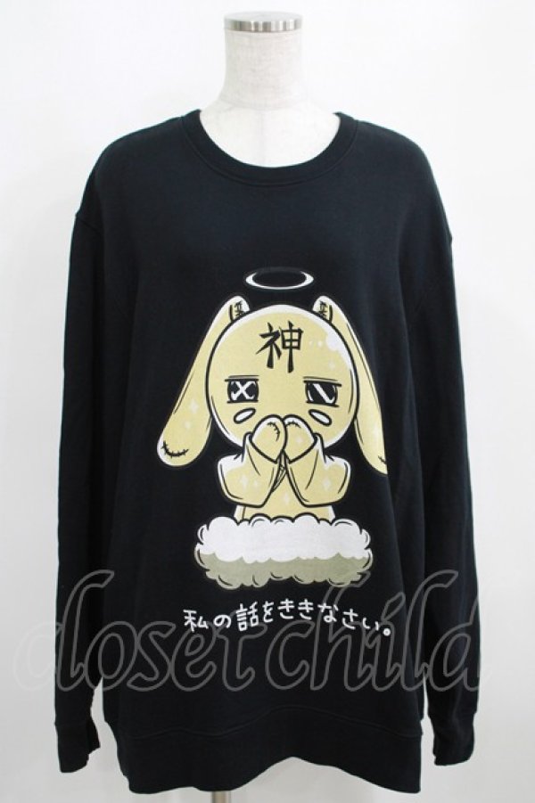 画像1: NieR Clothing / プリントSWEAT  2XL 黒 H-25-03-31-056-PU-TO-KB-ZI (1)