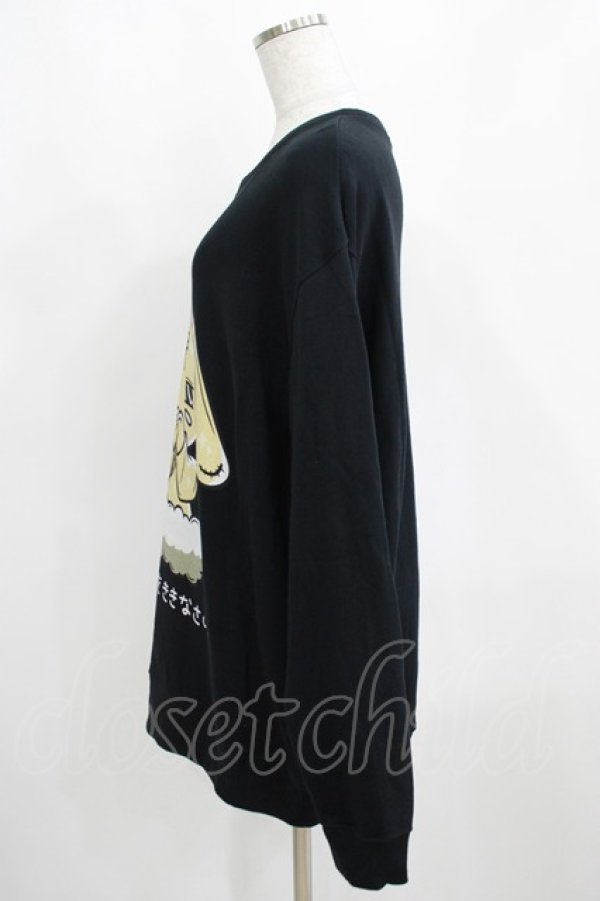 画像2: NieR Clothing / プリントSWEAT  2XL 黒 H-25-03-31-056-PU-TO-KB-ZI (2)
