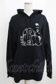 画像1: NieR Clothing / プリントプルパーカー XL 黒 H-25-03-31-057-PU-TO-KB-ZH (1)