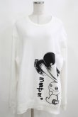 画像1: NieR Clothing / プリントSWEAT  2XL 白 H-25-03-31-060-PU-TO-KB-ZH (1)