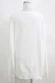 画像3: NieR Clothing / プリントSWEAT  2XL 白 H-25-03-31-060-PU-TO-KB-ZH (3)