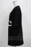 画像2: NieR Clothing / プリントCOTTON CUTSEW XL 黒 H-25-03-31-063-PU-TO-KB-ZI (2)
