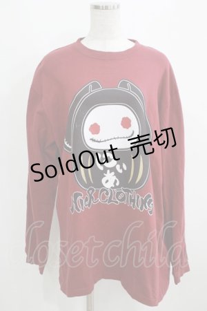 画像: NieR Clothing / COTTON LONG CUTSEW XL エンジ H-25-03-31-064-PU-TO-KB-ZH