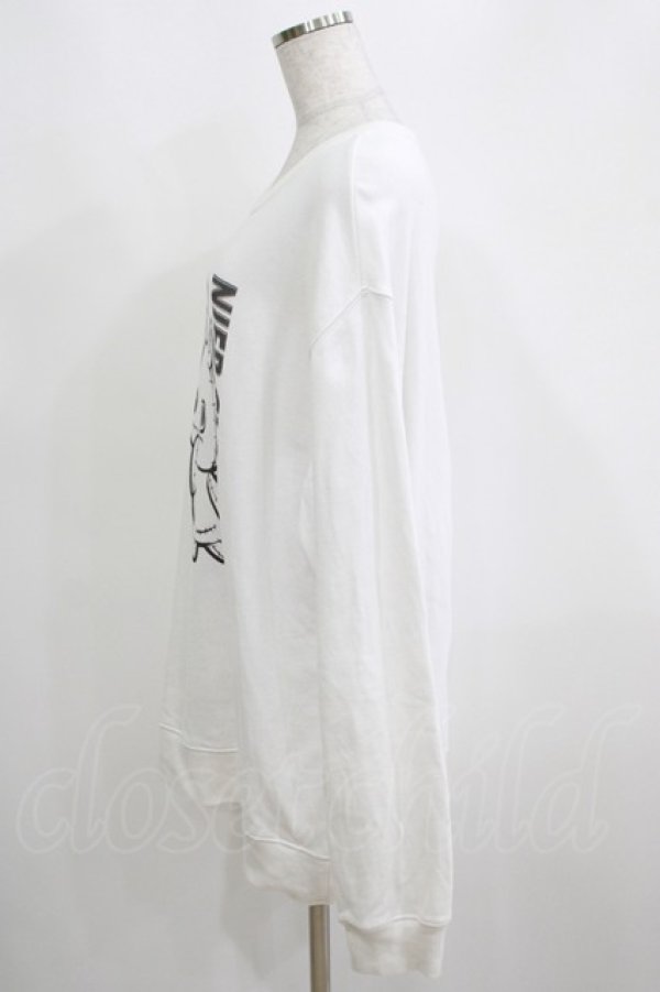 画像2: NieR Clothing / プリントSWEAT  2XL 白 H-25-03-31-067-PU-TO-KB-ZH (2)