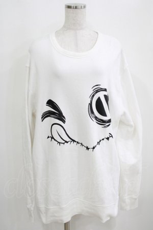 画像: NieR Clothing / プリントSWEAT  2XL 白 H-25-03-31-068-PU-TO-KB-ZH