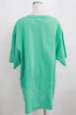 画像3: NieR Clothing / プリントCOTTON CUTSEW XXXL グリーン H-25-03-31-069-PU-TO-KB-ZH (3)