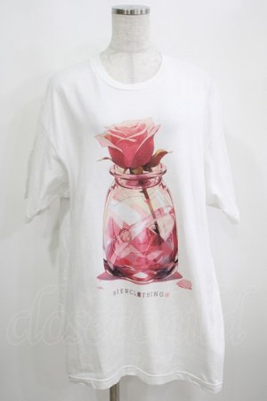 画像: NieR Clothing / プリントCOTTON CUTSEW XL 白 H-25-03-31-071-PU-TO-KB-ZH
