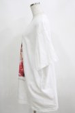 画像2: NieR Clothing / プリントCOTTON CUTSEW XL 白 H-25-03-31-071-PU-TO-KB-ZH (2)