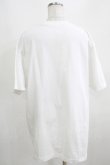 画像3: NieR Clothing / プリントCOTTON CUTSEW XL 白 H-25-03-31-071-PU-TO-KB-ZH (3)