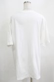 画像3: NieR Clothing / プリントCOTTON CUTSEW XL 白 H-25-03-31-073-PU-TO-KB-ZH (3)