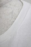 画像4: NieR Clothing / プリントCOTTON CUTSEW XL 白 H-25-03-31-075-PU-TO-KB-ZH (4)