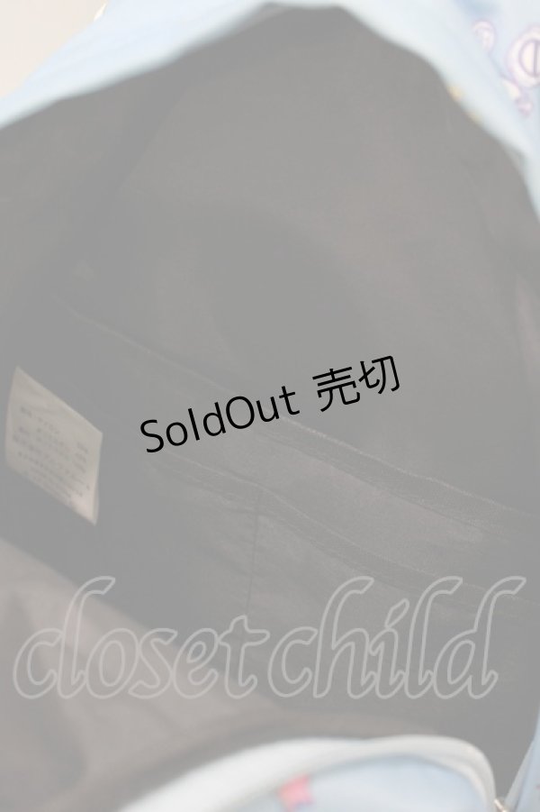 画像3: NieR Clothing / シナモロール×NieRちゃんBACK PACK  ブルー H-25-03-31-077-PU-BG-KB-ZH (3)