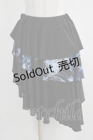 画像: NieR Clothing / インナーパンツ付スカート  黒 H-25-03-31-015-PU-SK-KB-ZH