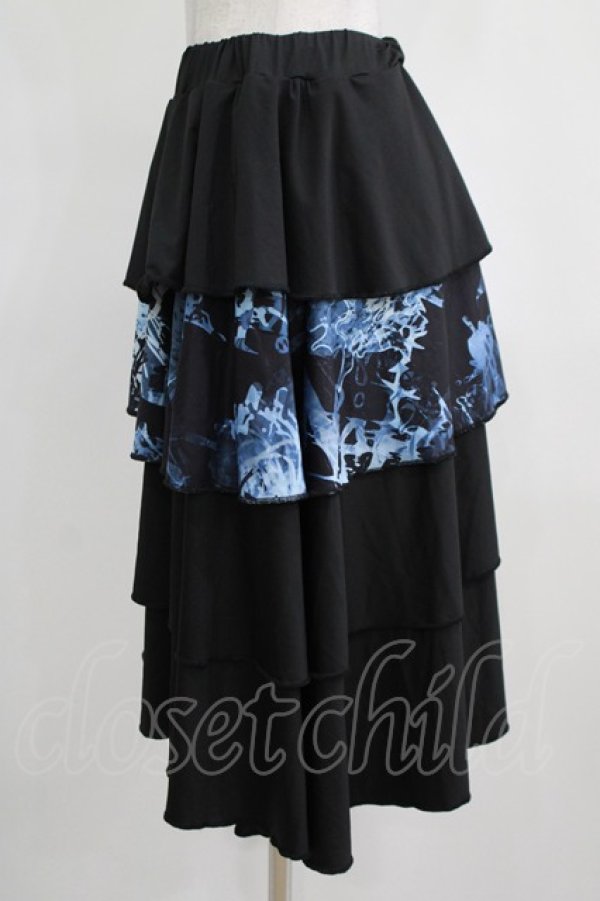 画像2: NieR Clothing / インナーパンツ付スカート  黒 H-25-03-31-015-PU-SK-KB-ZH (2)