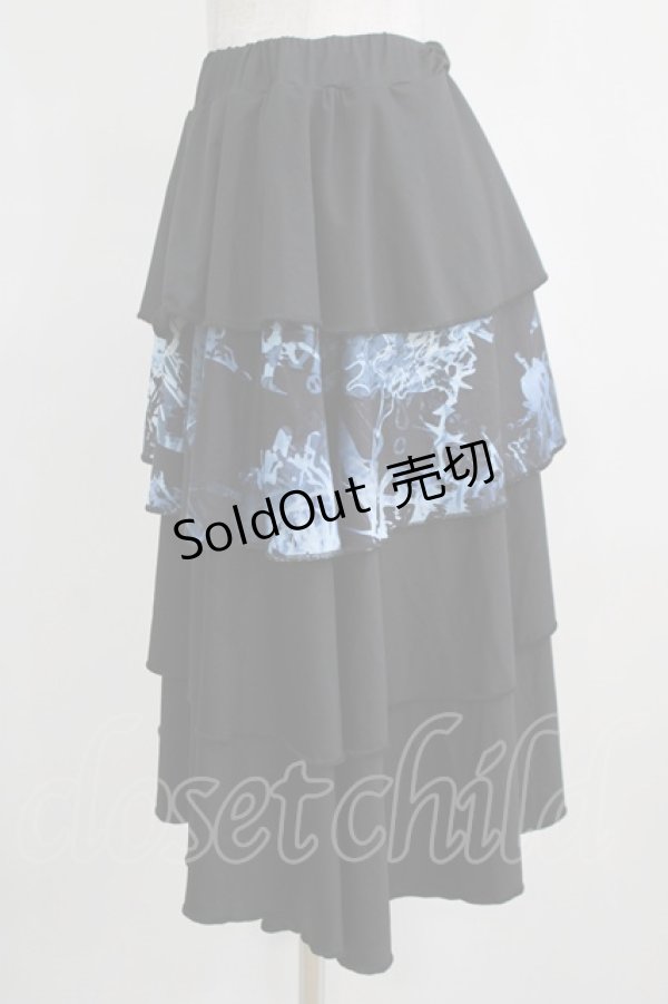 画像2: NieR Clothing / インナーパンツ付スカート  黒 H-25-03-31-015-PU-SK-KB-ZH (2)