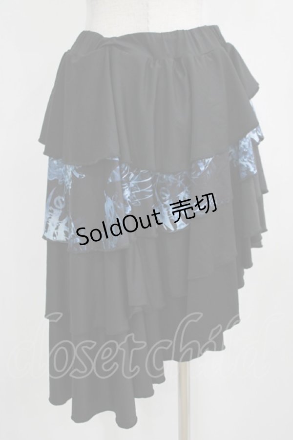 画像3: NieR Clothing / インナーパンツ付スカート  黒 H-25-03-31-015-PU-SK-KB-ZH (3)