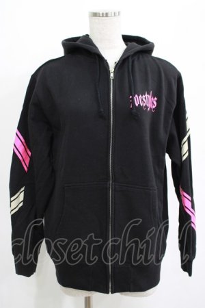 画像: ZOESTYLES / HOODED BADBOYZ ROCK M 黒×バーガンディ×サンドベージュ H-25-04-01-036-GO-TO-KB-ZH