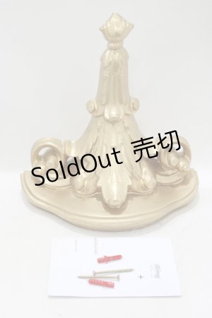 画像: 【SALE】THE BLACKENED TEETH / Baloque Gothic Sonce Wall Shelf   H-25-04-01-047-PU-ZA-KB-ZT-W002