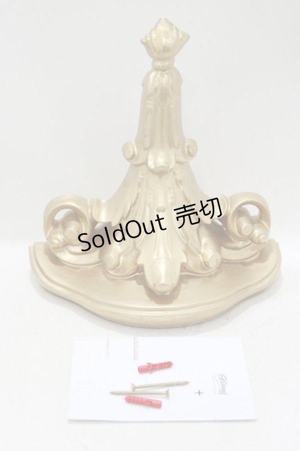 画像1: 【SALE】THE BLACKENED TEETH / Baloque Gothic Sonce Wall Shelf   H-25-04-01-047-PU-ZA-KB-ZT-W002 (1)