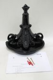 画像1: THE BLACKENED TEETH / Baloque Gothic Sonce Wall Shelf   H-25-04-01-048-PU-ZA-KB-ZH (1)