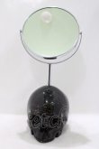 画像1: THE BLACKENED TEETH / Skull Vanity Mirror   H-25-04-01-055-PU-ZA-KB-ZH (1)