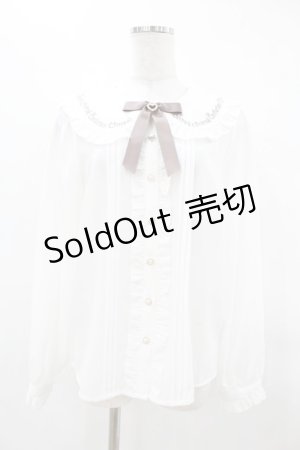 画像: Amavel / Secret Animalフリルブラウス Free オフ H-25-04-01-1047-CA-BL-NS-ZH