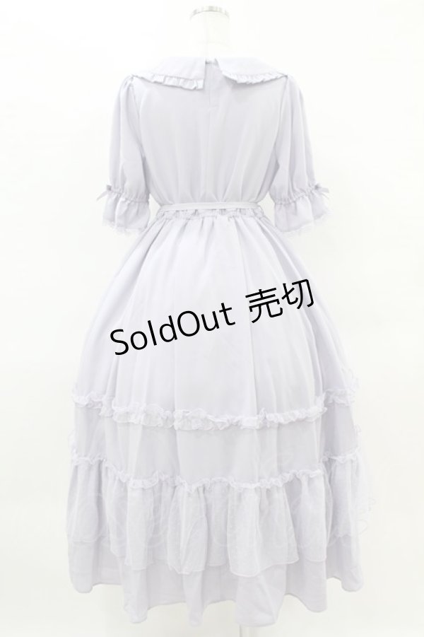 画像2: axes femme kawaii / プチリボンワンピース M ラベンダー H-25-04-01-1017-AX-OP-NS-ZH (2)