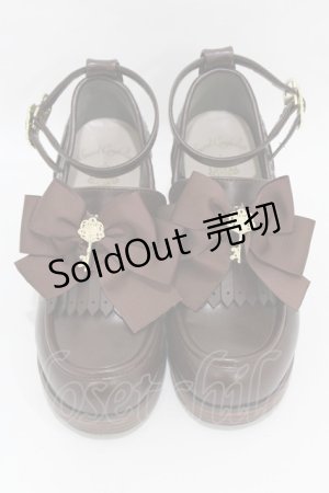 画像: Amavel / Antique keyローファーパンプス L ブラウン H-25-04-01-1002-CA-SH-NS-ZH