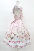 画像3: axes femme kawaii / ダイナーカフェジャンパースカート M ピンク H-25-04-01-1018-AX-OP-NS-ZH (3)