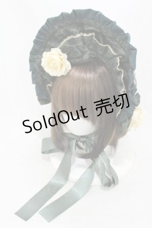 画像: metamorphose / Dim lightハーフボンネット  グリーン H-25-04-01-1003-ME-AC-NS-ZH