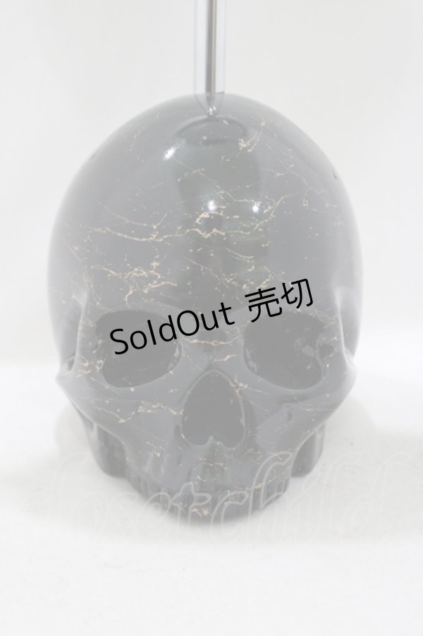 画像2: THE BLACKENED TEETH / Skull Vanity Mirror   H-25-04-01-055-PU-ZA-KB-ZH (2)