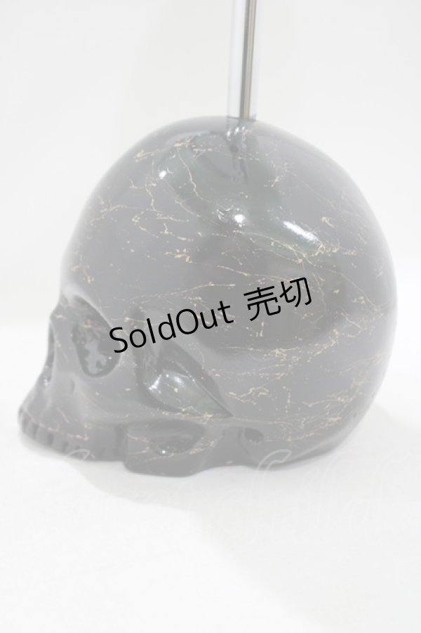 画像3: THE BLACKENED TEETH / Skull Vanity Mirror   H-25-04-01-055-PU-ZA-KB-ZH (3)