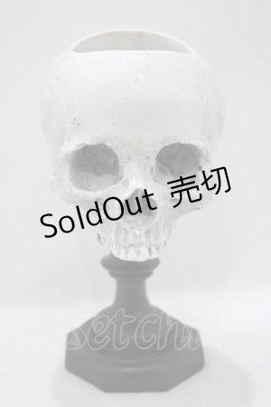 画像: THE BLACKENED TEETH / Skull of J.Doe Plinth Pot Version   H-25-04-01-056-PU-ZA-KB-ZH