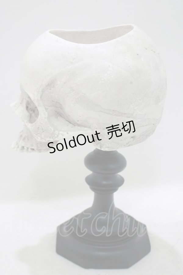画像2: THE BLACKENED TEETH / Skull of J.Doe Plinth Pot Version   H-25-04-01-056-PU-ZA-KB-ZH (2)