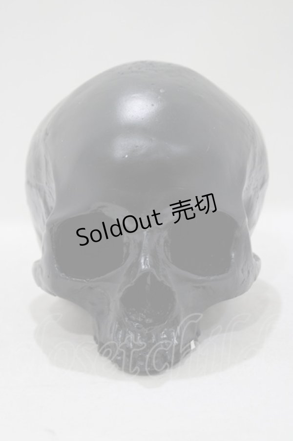画像1: THE BLACKENED TEETH / Black Skull Replica Ornament   H-25-04-01-057-PU-ZA-KB-ZH (1)