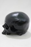 画像2: THE BLACKENED TEETH / Black Skull Replica Ornament   H-25-04-01-057-PU-ZA-KB-ZH (2)