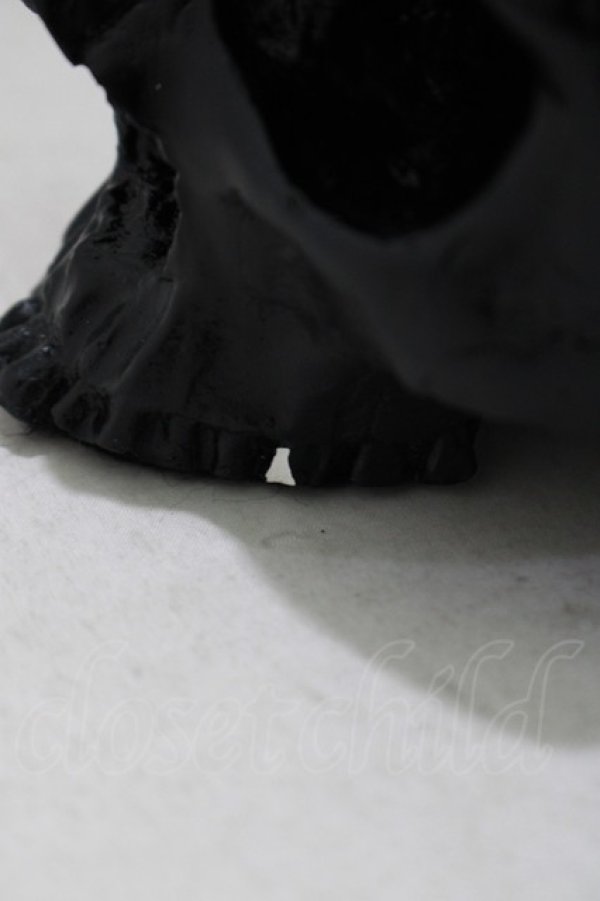 画像3: THE BLACKENED TEETH / Black Skull Replica Ornament   H-25-04-01-057-PU-ZA-KB-ZH (3)