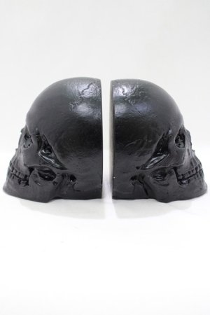 画像: THE BLACKENED TEETH / Full Skull Bookends   H-25-04-01-060-PU-ZA-KB-ZH