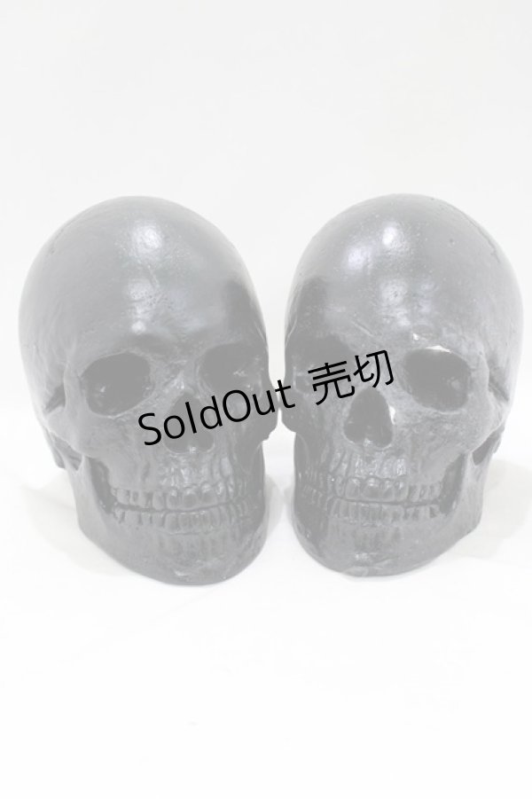 画像2: THE BLACKENED TEETH / Full Skull Bookends   H-25-04-01-060-PU-ZA-KB-ZH (2)