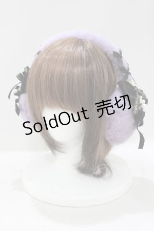 画像: Triple fortune / イヤマフ  パープル H-25-04-01-062-EL-AC-KB-ZT308