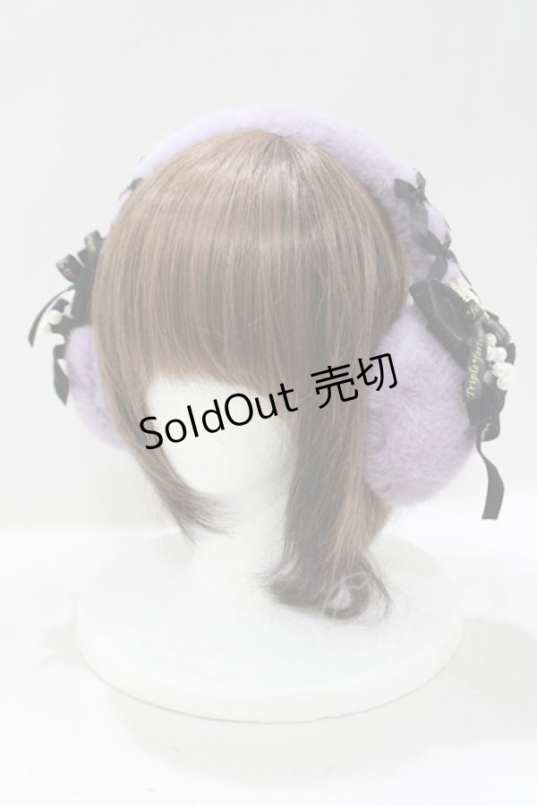 画像1: Triple fortune / イヤマフ  パープル H-25-04-01-062-EL-AC-KB-ZT308 (1)