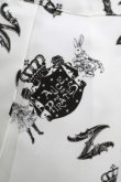 画像4: ALICE and the PIRATES / アリスとアルファベットの迷宮柄スカート Free オフ H-25-04-02-026-PA-SK-NS-ZH (4)