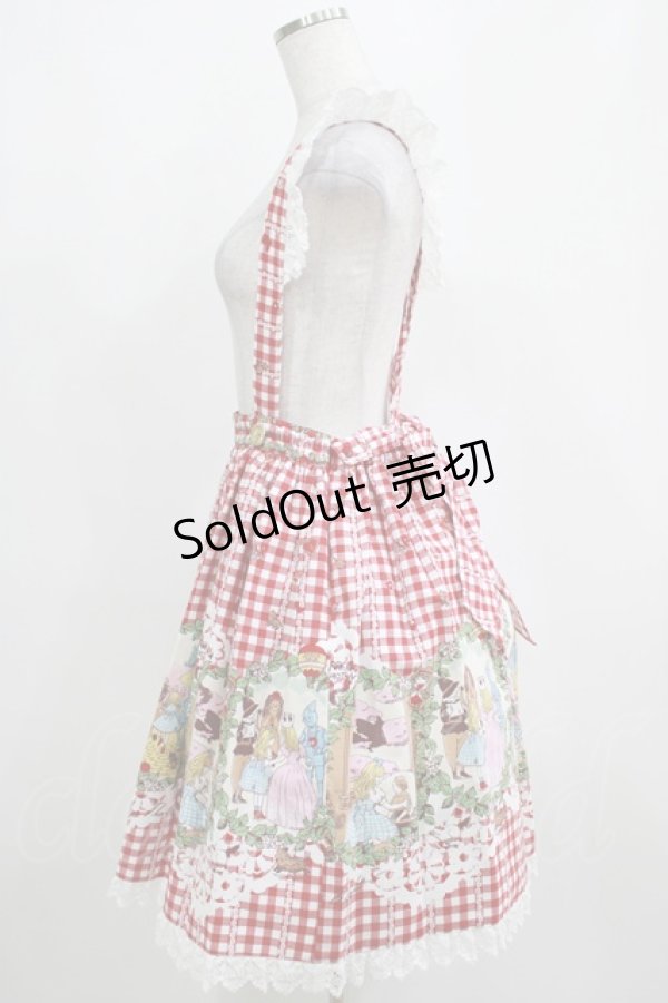画像2: BABY,THE STARS SHINE BRIGHT / オズの魔法使い〜My precious things〜スカート Free エンジ H-25-04-02-003-BA-SK-NS-ZH (2)