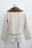 画像3: m petit by misako / ファー襟ショートコート M オフ H-25-04-02-032-LO-CO-NS-ZH (3)