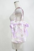 画像1: BABY,THE STARS SHINE BRIGHT / くみゃちゃんのキラキラコスメ柄ミニBAG  ラベンダー H-25-04-02-042-BA-BG-NS-ZH (1)