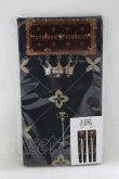 画像1: ATELIER PIERROT / Royal Crown tights  ブラック H-25-04-02-047-EL-ZA-NS-ZH (1)